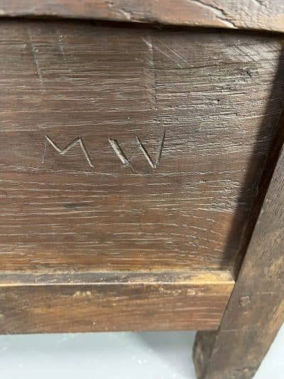 Welsh Oak Coffer Bach antique chest Antique Chests 11