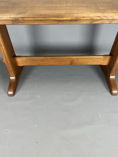Cotswold School Oak Refectory Dining Table cotswold school Antique Furniture 5