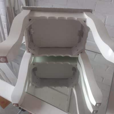 French Style Classic Dressing Table Stool - Image 6
