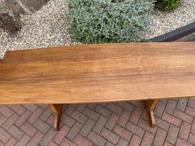 Cotswold School Oak Dining Table cotswold school Antique Furniture 4