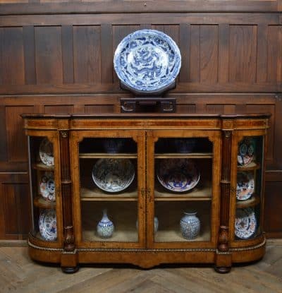 Victorian Walnut Credenza SAI3089 Antique Cupboards 3