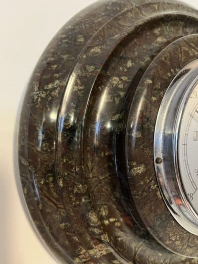 Cornish Serpentine Stone Barometer 1930s barometer Antique Collectibles 6