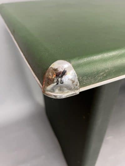 Mid Century Industrial Steel Tanker Desk - Image 6
