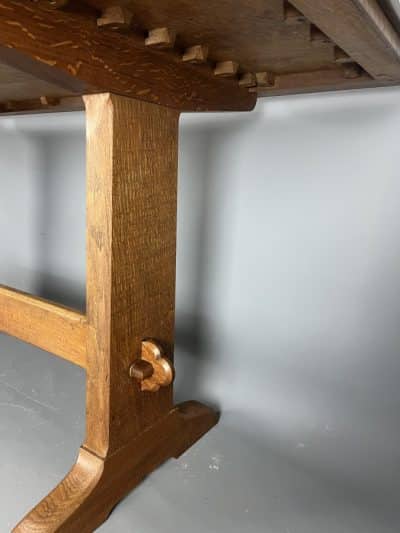Cotswold School Oak Refectory Dining Table - Image 11