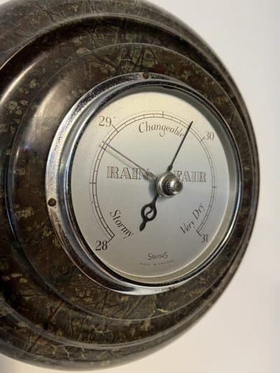 Cornish Serpentine Stone Barometer 1930s barometer Antique Collectibles 3