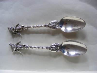 Selection Anglo Indian silver c1880-1930's - Individually Priced Kutch Mumbai etc - Image 6