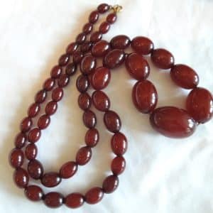 Cherry Amber Beads