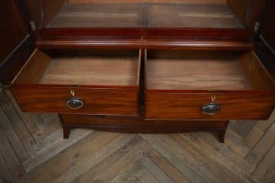 Regency Mahogany Linen Press SAI3085 - Image 7