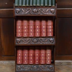 Arts & Crafts Oak Bookcase / Shelves SAI3094 Antique Bookcases