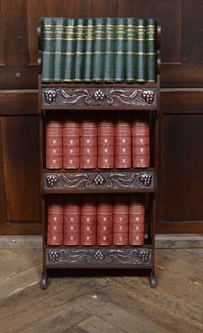Arts & Crafts Oak Bookcase / Shelves SAI3094 Antique Bookcases 3