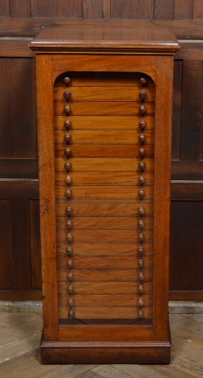 Watkins & Doncaster Mahogany Collector’s Cabinet SAI3083 Antique Cabinets 14