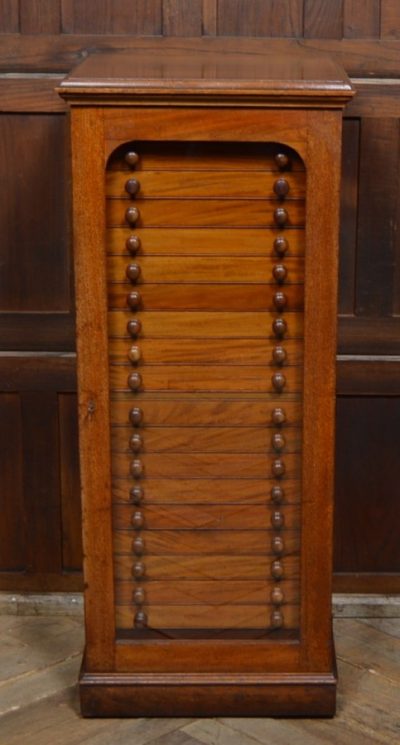 Watkins & Doncaster Mahogany Collector's Cabinet SAI3083 - Image 12