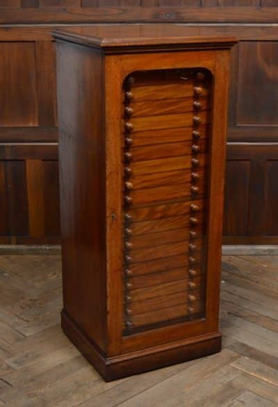 Watkins & Doncaster Mahogany Collector's Cabinet SAI3083