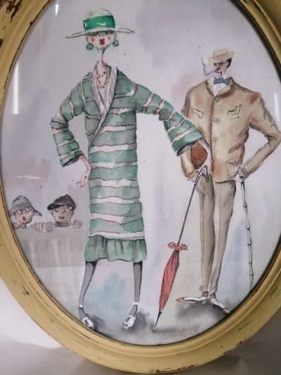 Delightful Watercolour Eric Holden Yorkshire Artist Original Art signed dated 1986 - Image 2