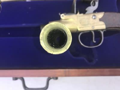 Flintlock pistols Boxed Antique Guns 8