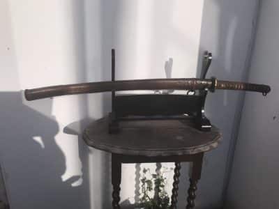 Japanese NCO’s Sword 2WW signed tang Antique Swords 3