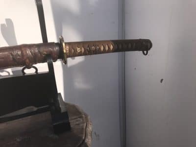 Japanese NCO’s Sword 2WW signed tang - Image 2