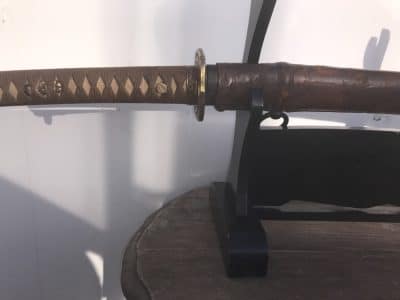 Japanese NCO’s Sword 2WW signed tang Antique Swords 12