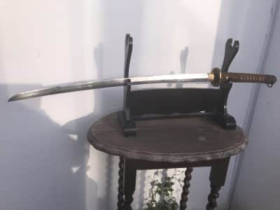 Japanese NCO’s Sword 2WW signed tang Antique Swords 20