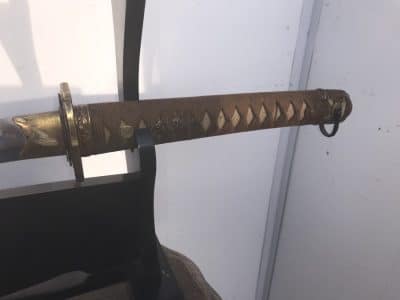 Japanese NCO’s Sword 2WW signed tang Antique Swords 21