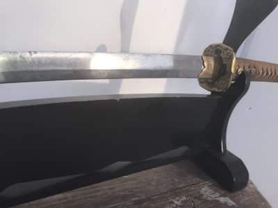 Japanese NCO’s Sword 2WW signed tang - Image 21