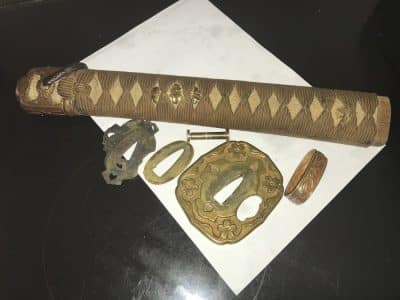 Japanese NCO’s Sword 2WW signed tang Antique Swords 30