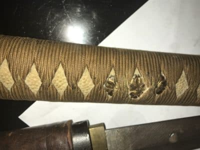 Japanese NCO’s Sword 2WW signed tang - Image 34