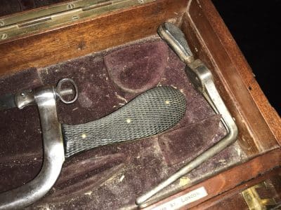 Mid 19th century Surgeons boxed toolset - Image 6