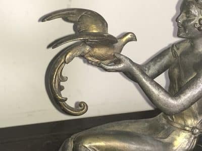 J DAUVERGNE BIRDS OF PARADISE ART DECO - Image 6