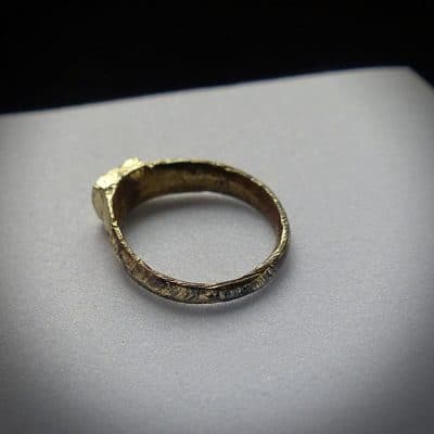 Ring, Tiny Roman Bronze Ring probably a child’s ring (5069) Antique Jewellery Antique Collectibles 13