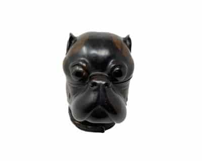 Front view Pug Storage Jar