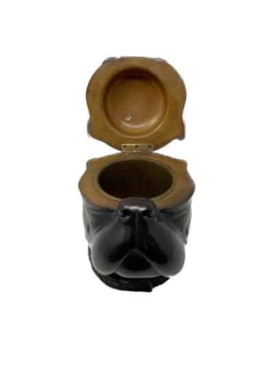 Characterful Wooden Dog Storage/Tobacco Jar. - Image 2