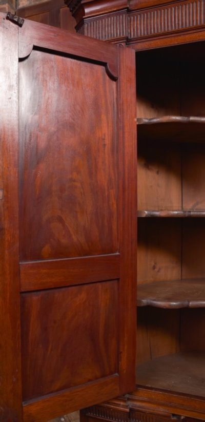 Georgian Mahogany Corner Cabinet SAI2010 Antique Cupboards 5