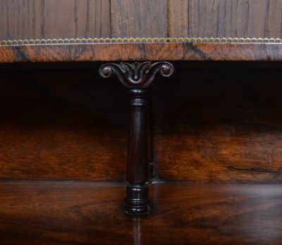 Rosewood Breakfront Bookcase / Sideboard SAI3099 - Image 21