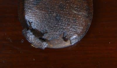 19th Century Leather Powder Flask SAI3137 - Image 8