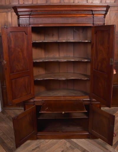 Georgian Mahogany Corner Cabinet SAI2010 Antique Cupboards 28