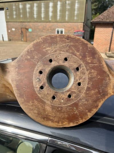 Gypsy Moth propellor antique original - Image 2