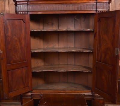 Georgian Mahogany Corner Cabinet SAI2010 - Image 23