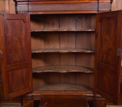 Georgian Mahogany Corner Cabinet SAI2010 Antique Cupboards 25