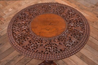 Burmese Carved Occasional Table SAI2079 Antique Furniture 7