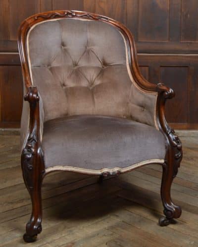 Victorian Mahogany Armchair SAI3103 Antique Chairs 3
