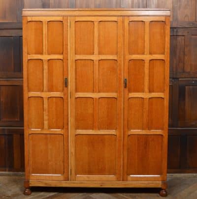 Waring And Gillow Oak Wardrobe SAI3102 Antique Furniture 3