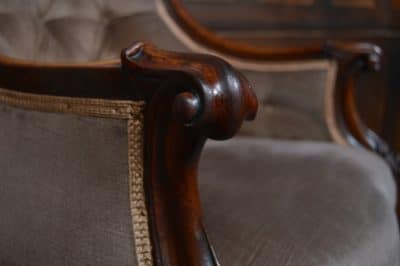 Victorian Mahogany Armchair SAI3103 Antique Chairs 16