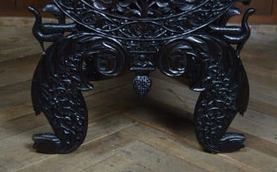 Oriental Hardwood Arm Chair SAI3117 - Image 13