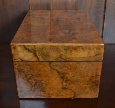 Victorian Walnut Jewellery Box SAI3101 Antique Boxes 8