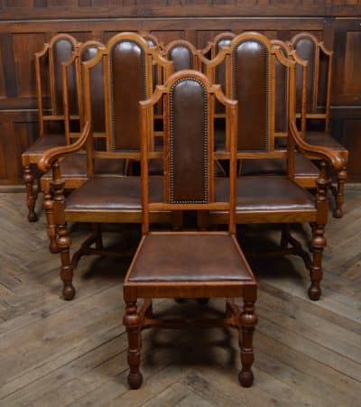 Set Of 10 Dining Chairs SAI3093 Antique Chairs 5