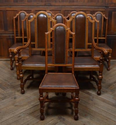 Set Of 10 Dining Chairs SAI3093 Antique Chairs 3