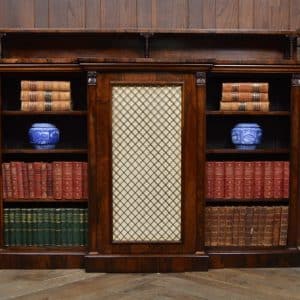 Rosewood Breakfront Bookcase / Sideboard SAI3099 Antique Bookcases
