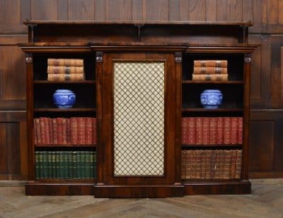 Rosewood Breakfront Bookcase / Sideboard SAI3099