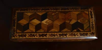 Tunbridge Ware Rectangular Box SAI3100 - Image 9